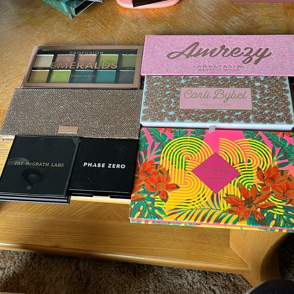 Anastasia/Pat McGrath/Dose of Colors/Wet & Wild/Profusion/Phase eyeshadow lot x7 - Picture 1 of 9